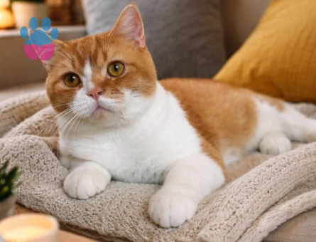 British Shorthair Red Bicolor Erkek