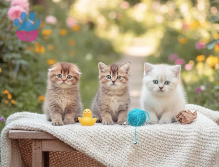 British ve Scottish Shorthair yavrular