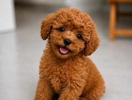 Safkan Toy Poodle Apricot Yavrumuz - 6084