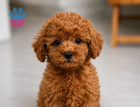 Safkan Toy Poodle Apricot Yavrumuz