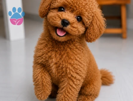 Safkan Toy Poodle Apricot Yavrumuz