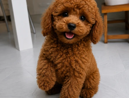 Toy Poodle Yavrusu | Oyuncu Karakteriyle Yeni Ailesini Bekliyor - 6087