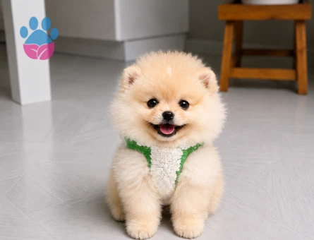 Ev Ortamına Uyumlu Pomeranian Boo Yavrusu - 6089