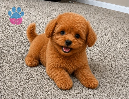 Toy Poodle Red Yavrusu | Ruhsatlı Üretim ve Sağlık Garantili - 6139