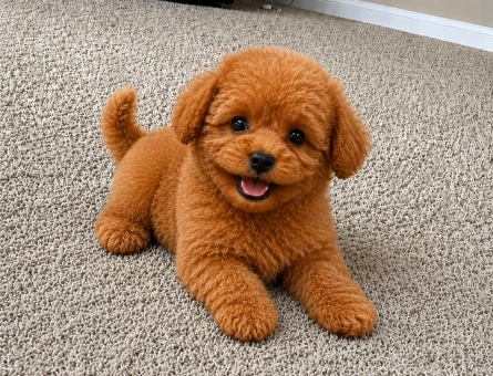 Toy Poodle Red Yavrusu | Ruhsatlı Üretim ve Sağlık Garantili - 6139