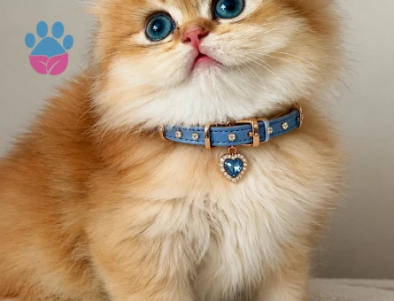 Harika Ötesi British Longhair Golden Parlayan Yıldız