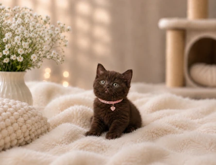 Çikolatalı Cheescake British Shorthair Dişi Yavrumuz - 4902