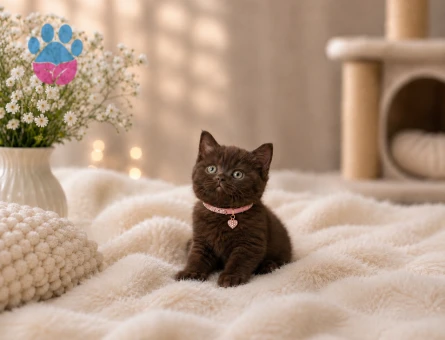 Çikolatalı Cheescake British Shorthair Dişi Yavrumuz