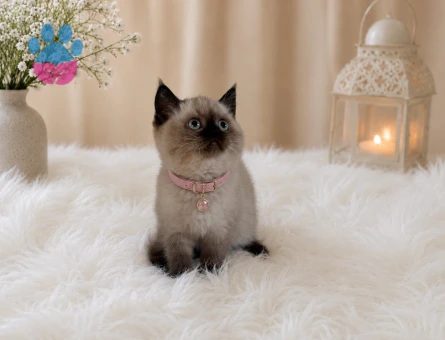 Özel Renk Çikolata Point British Shorthair - 4511
