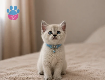 British Shorthair Mavi Gözlü Point Yavrularımız - 5099