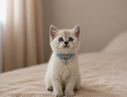 British Shorthair Mavi Gözlü Point Yavrularımız - 5099