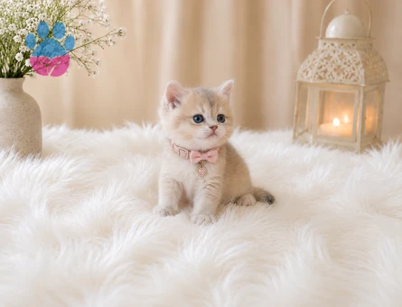 British Shorthair Ay12 Nadir Renk Dişi Yavrumuz - 4553