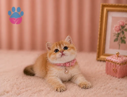 Işıldayan Güzellik British Shorthair Golden Dişi