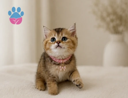 British Shorthair Golden Chinchilla Dişi