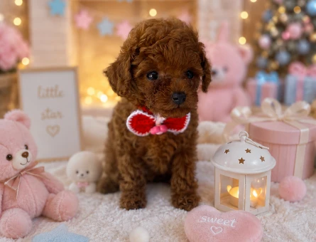 PREMİUM TOY POODLE YAVRULAR | Dişi & Erkek | Sağlık Garantili - 6923