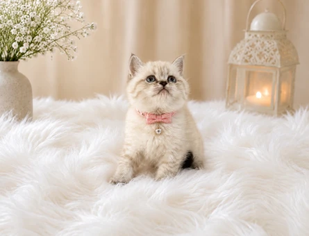 British Shorthair Lynx Point Güzel Kızımız - 4640