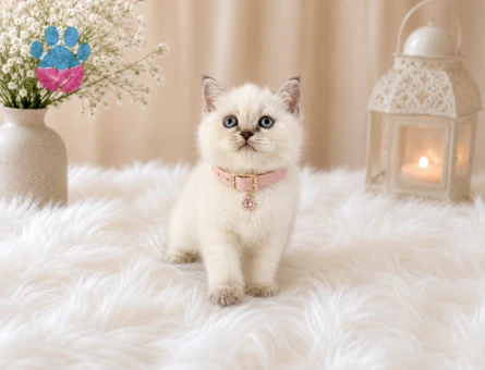 2 Aylık Blue point British Shorthair Nazlı Kızımız - 4642