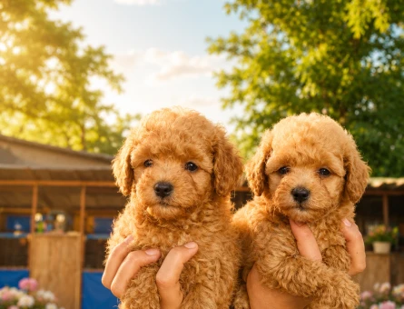 Toy poodle bebek yüzlü yavrular - 5606