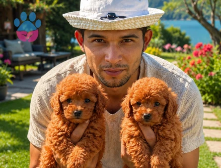 Toy poodle ıslak burun yavrular - 5674