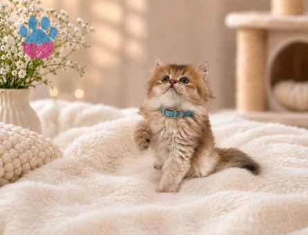 British Longhair Golden Erkek Yavrumuz - 4747