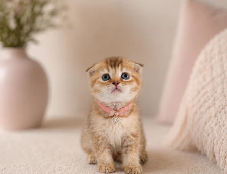Scottish Fold Golden Ny11 Dişi Yavrumuz - 4786