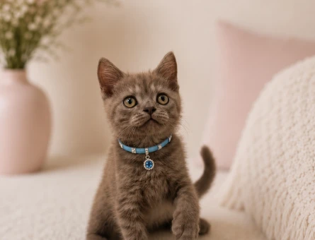 British Shorthair Çikolata Erkek Yavrumuz - 4795